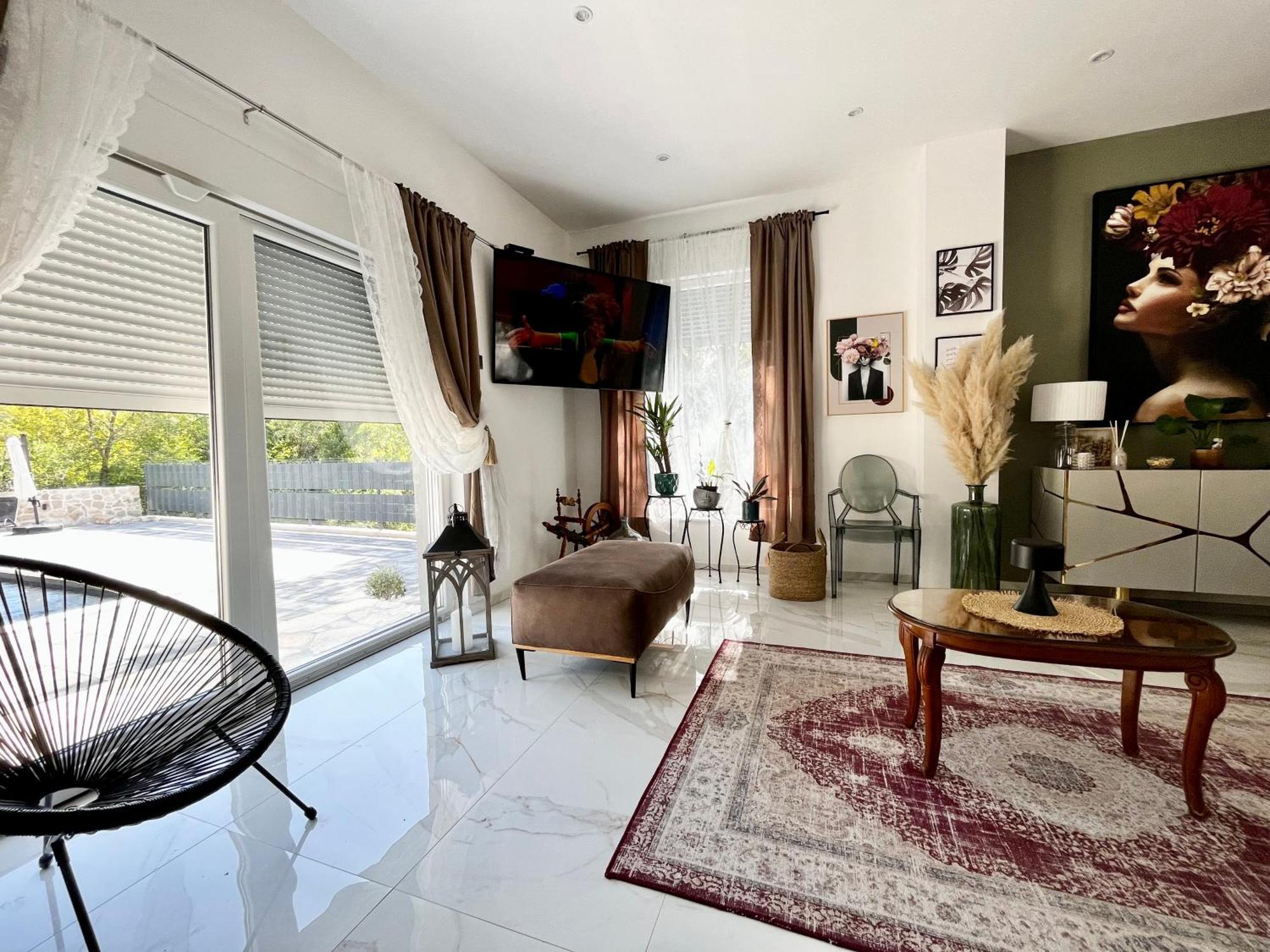 Luxury Villa Andrea Vrzika In Forest Near The Sea Zagvozd Zewnętrze zdjęcie