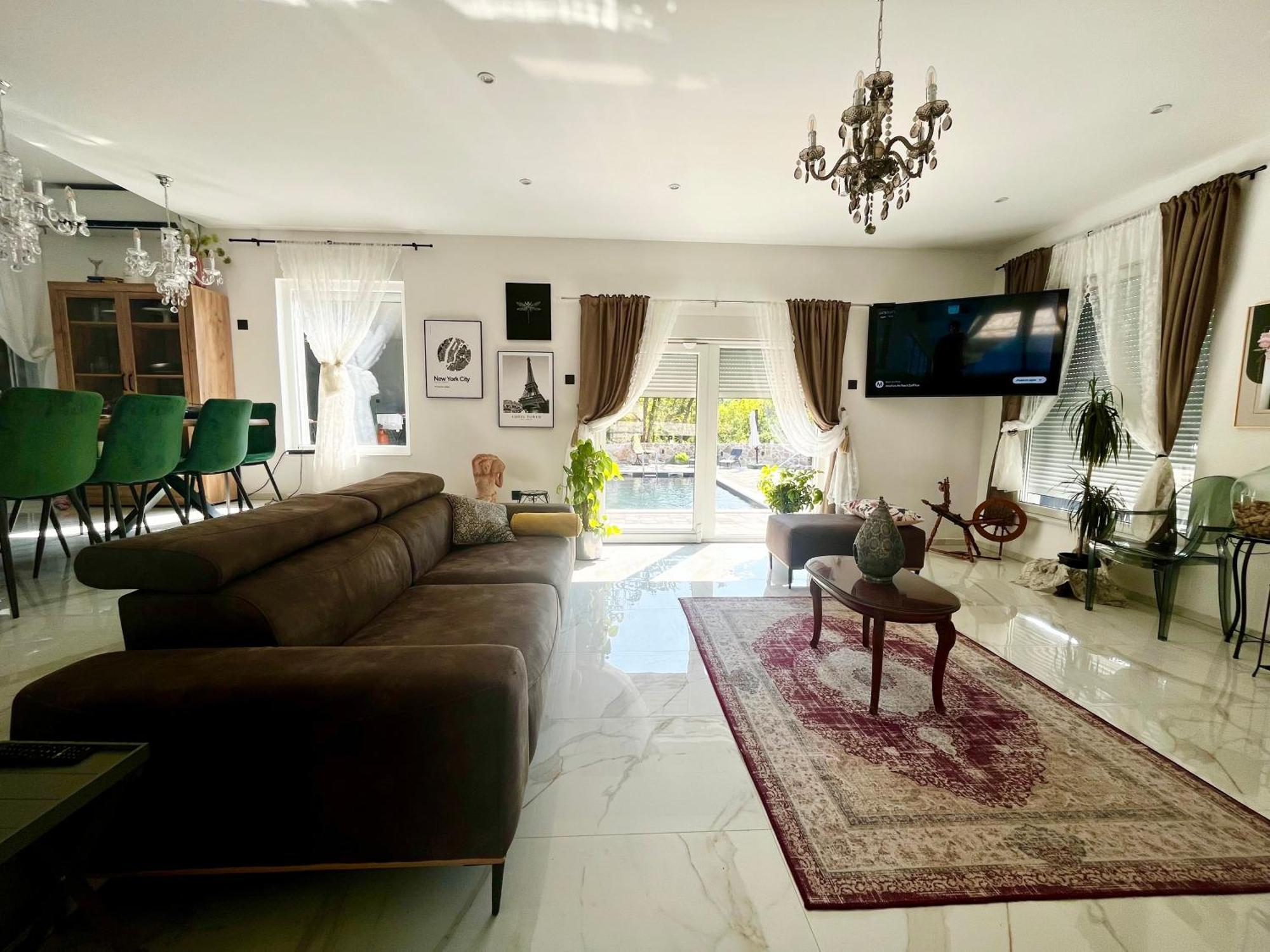 Luxury Villa Andrea Vrzika In Forest Near The Sea Zagvozd Zewnętrze zdjęcie