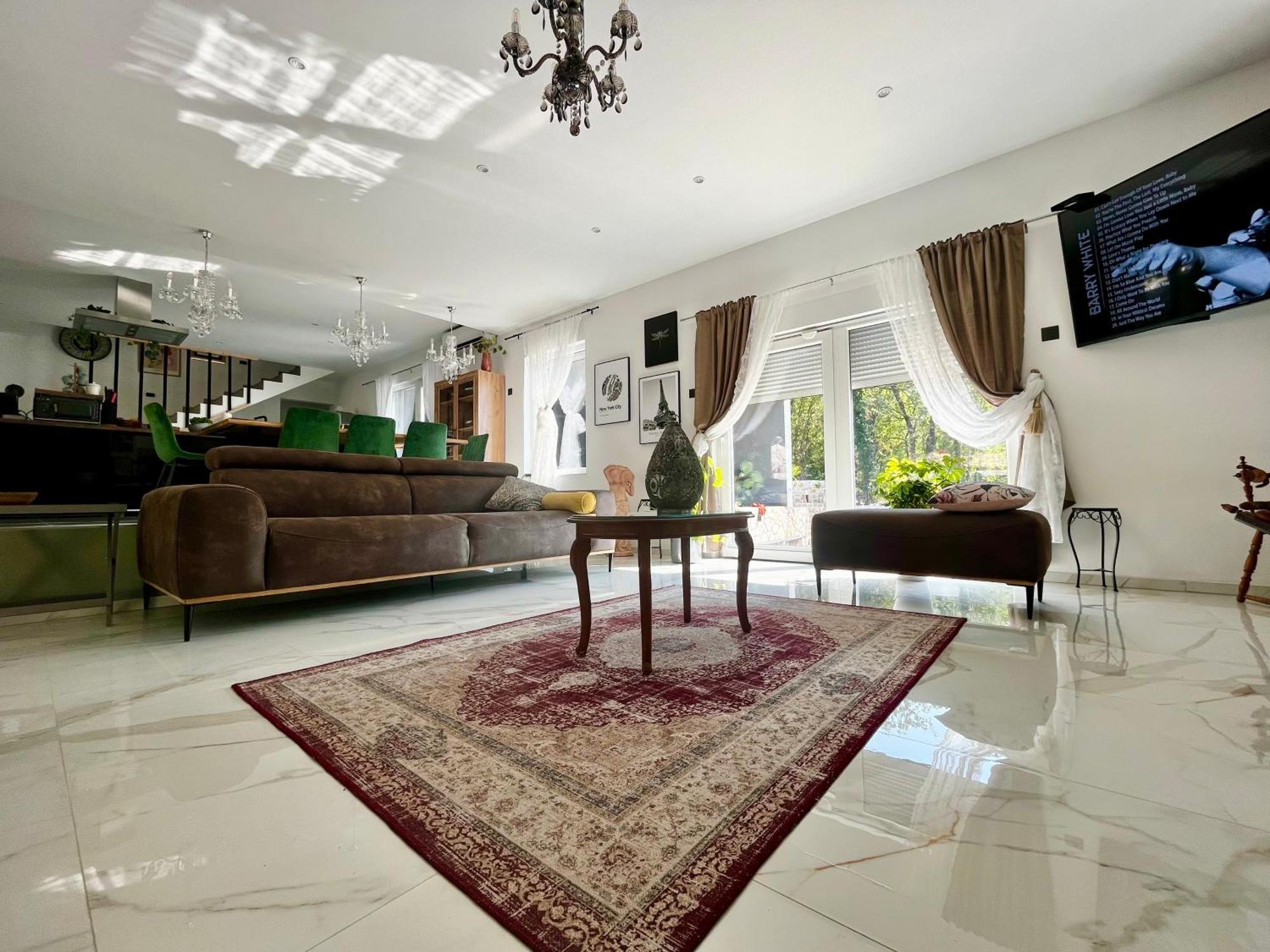 Luxury Villa Andrea Vrzika In Forest Near The Sea Zagvozd Zewnętrze zdjęcie