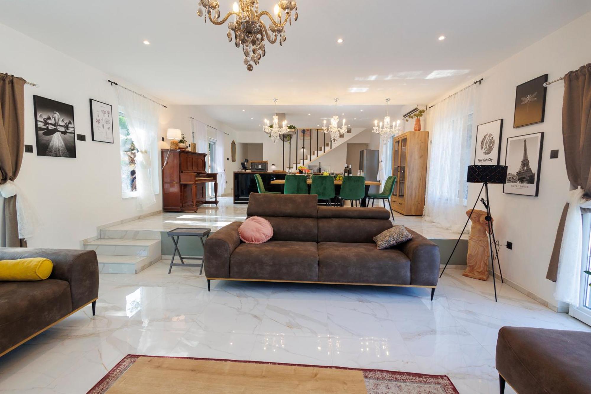 Luxury Villa Andrea Vrzika In Forest Near The Sea Zagvozd Zewnętrze zdjęcie