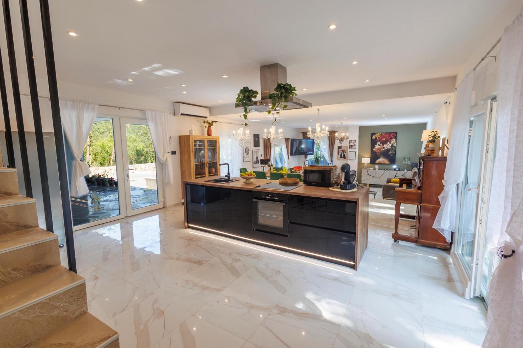 Luxury Villa Andrea Vrzika In Forest Near The Sea Zagvozd Zewnętrze zdjęcie