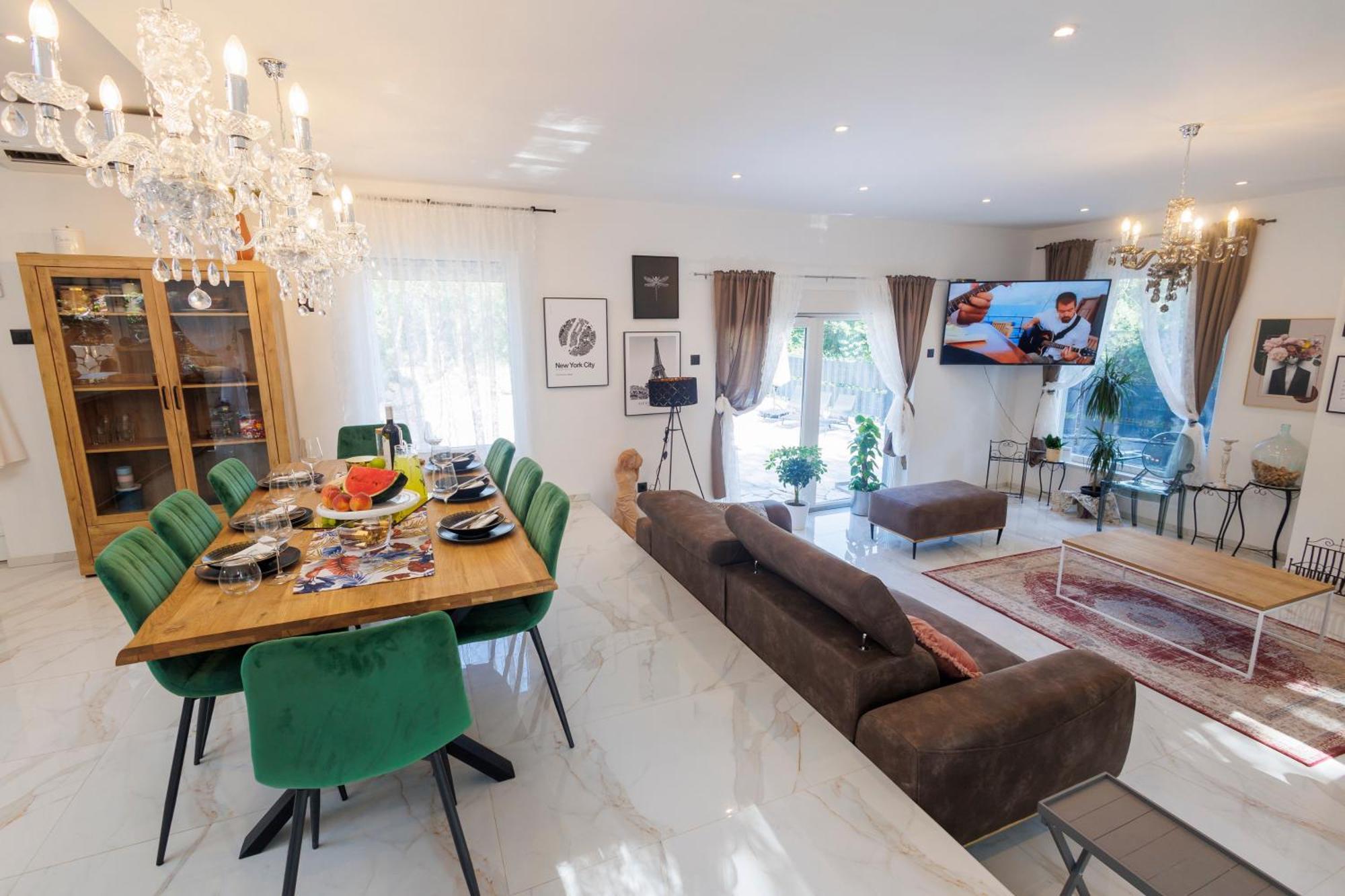 Luxury Villa Andrea Vrzika In Forest Near The Sea Zagvozd Zewnętrze zdjęcie