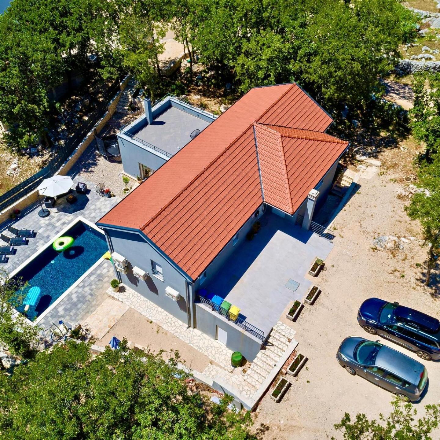 Luxury Villa Andrea Vrzika In Forest Near The Sea Zagvozd Zewnętrze zdjęcie