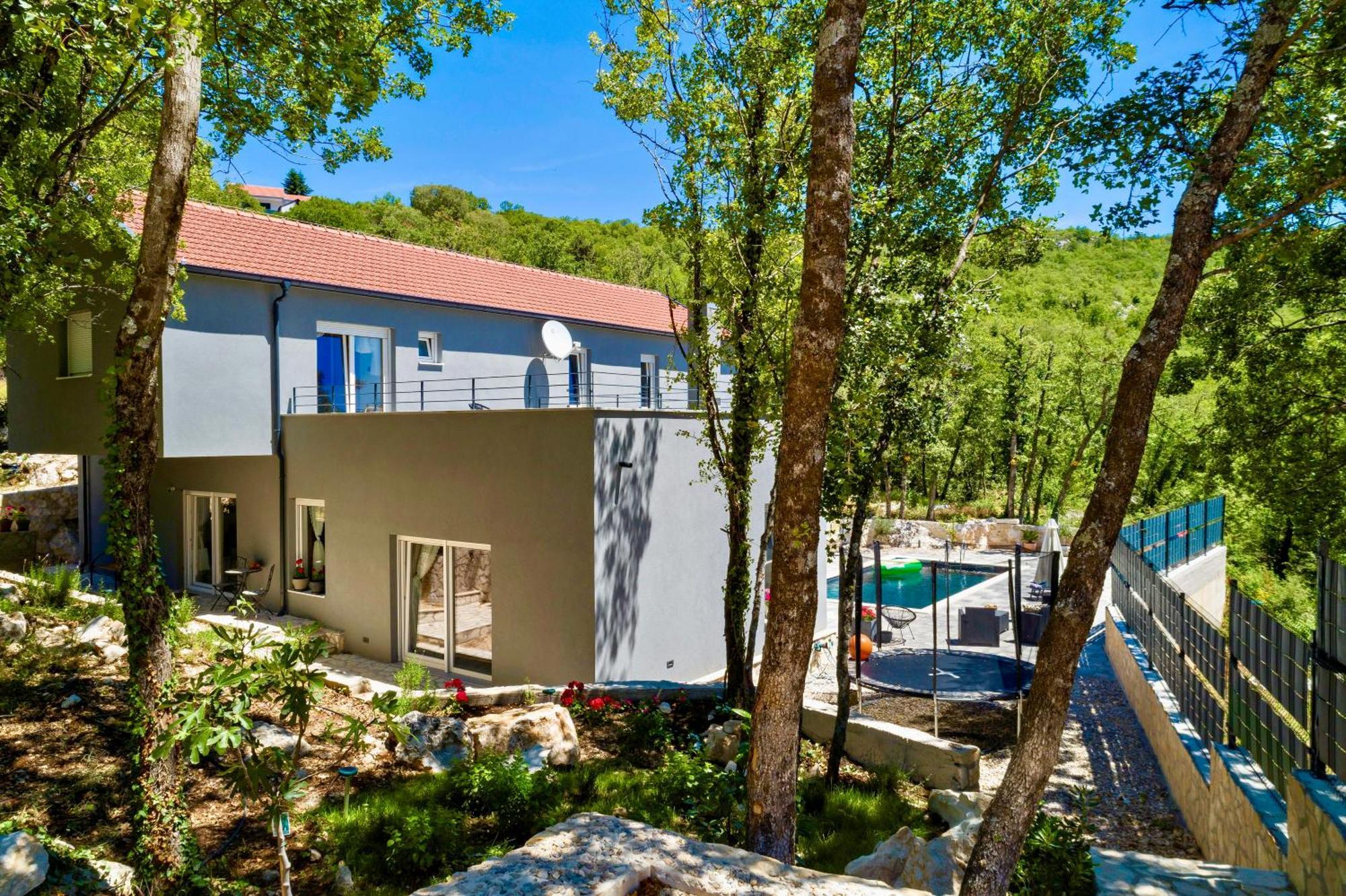 Luxury Villa Andrea Vrzika In Forest Near The Sea Zagvozd Zewnętrze zdjęcie